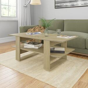 Coffee Table Sonoma Oak 110x55x42 cm Chipboard