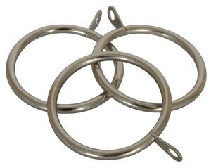 28mm Modo Prospect 6 Pack of Rings Satin Silver