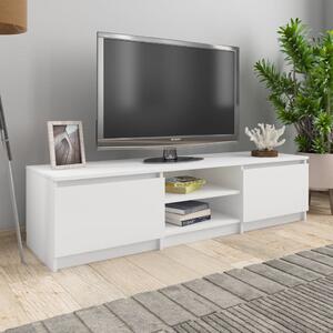 TV Cabinet White 140x40x35.5 cm Chipboard