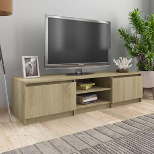 TV Cabinet Sonoma Oak 140x40x35.5 cm Chipboard