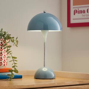 Kaoda Rechargeable Outdoor Touch Dimmable Table Lamp Ashley Blue
