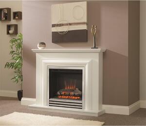 Be Modern Avensis Electric Fire Suite with Flat to Wall Fitting - Soft White