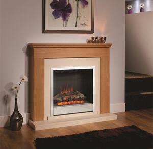 Be Modern Durham Electric Fireplace Suite - Natural Oak