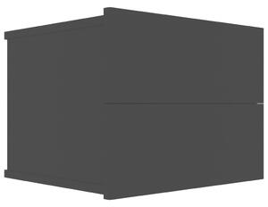 Bedside Cabinet Black 40x30x30 cm Engineered Wood