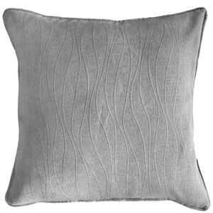 Goodwood Filled Cushion 43cm x 43cm Silver