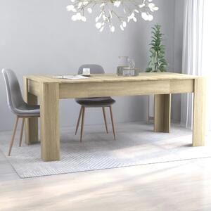 Dining Table Sonoma Oak 180x90x76 cm Chipboard