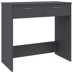 Desk Grey 80x40x75 cm Engineered Wood