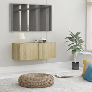 TV Cabinet Sonoma Oak 80x30x30 cm Engineered Wood
