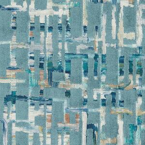 Clarke & Clarke Quadrata Velvet Fabric Teal Mineral