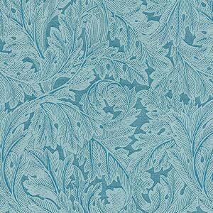 William Morris Acanthus Weave Fabric Denim