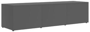 TV Cabinet Grey 120x34x30 cm Chipboard