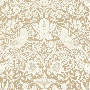 William Morris Strawberry Thief Jacquard Fabric Linen