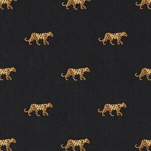 Clarke & Clarke x Breegan Jane Duma Embroidred Fabric Noir