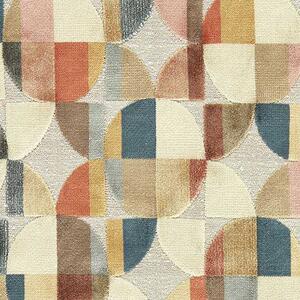 Clarke & Clarke Delaunay Woven Velvet Upholstery Fabric Multi