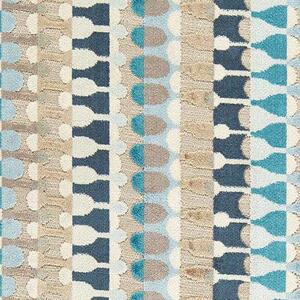 Clarke & Clarke Orpheus Velvet Upholstery Fabric Denim
