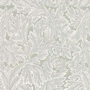 William Morris Acanthus Weave Fabric Slate