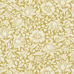 William Morris Mallow Weave Fabric Chartreuse
