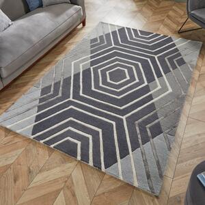 Harlow Rug Grey and White