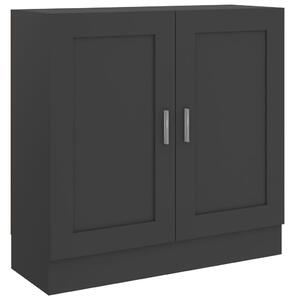 Book Cabinet Grey 82.5x30.5x80 cm Engineered Wood