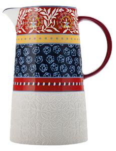 Maxwell & Williams Boho 2.8L Pitcher Red, Blue and Yellow