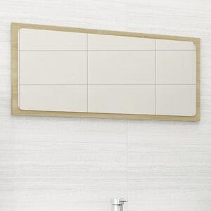 Bathroom Mirror Sonoma Oak 80x1.5x37 cm Engineered Wood