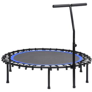 Fitness Trampoline with Handle 122 cm