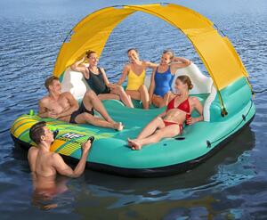 Bestway 5-Person Inflatable Island Sunny Lounge 291x265x83 cm