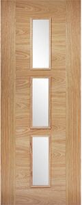 Sofia Internal Glazed Pre-Finished Oak 3 Lite Door - 686 x 1981mm