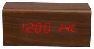 Perel Alarm Clock 18 x 8 cm Brown