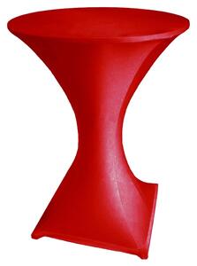 Perel Cocktail Table Cover Red