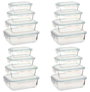 Glass Food Storage Containers 16 Pieces