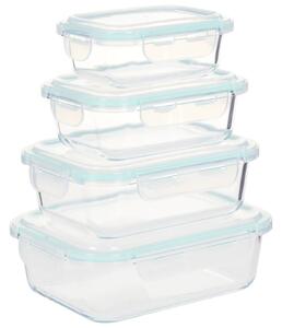 Glass Food Storage Containers 4 Pieces
