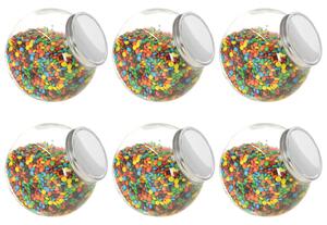 Candy Jars 6 pcs 10.5x12x17 cm 2200 ml