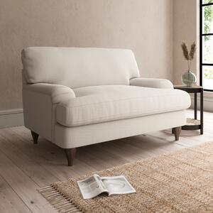 Darwin Snuggle Chair Slub Cotton Blend Sandstone