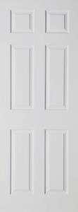 Colonial 6 Panel White Primed Internal Door - 686mm Wide