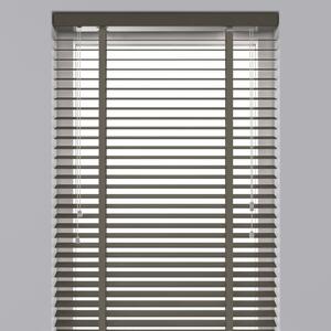 Decosol Horizontal Blinds Wood 50 mm 60x130 cm Taupe