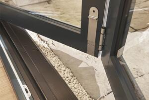 Bedgebury Grey Folding Sliding Patio Doorset 2994 x 2094mm