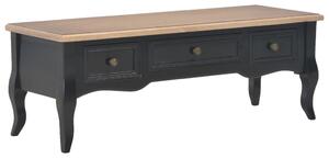 TV Cabinet Black 100x35x35 cm Wood
