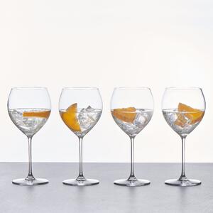 Set of 4 Pure Gin Glasses Clear