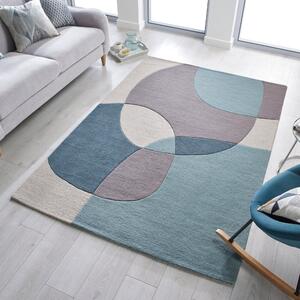 Glow Rug Blue and Grey