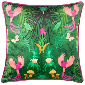 Kate Merritt Maximalist Illustrated 50cm x 50cm Filled Cushion Multi