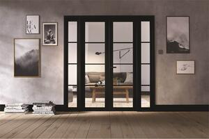 Soho Room Divider W6 - Black - 2031 x 1904 x 35mm