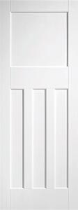 30's Style - White Primed Internal Door - 1981 x 610 x 35mm