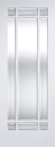 Manhattan - Glazed White Primed Internal Door - 1981 x 686 x 35mm