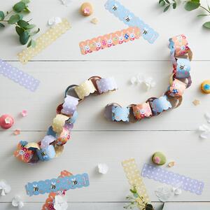 Make Your Own Easter Paper Chains MultiColoured