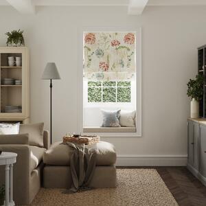 Country Meadow Blackout Roman Blind Natural