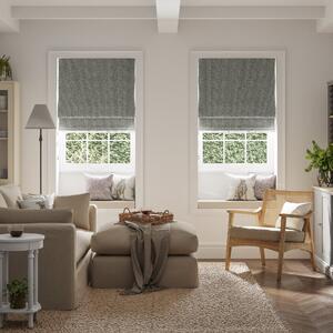Chester Blackout Roman Blind Charcoal