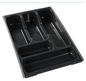 Curver Urban Plastic Expandable Cutlery Tray - Black
