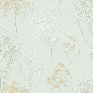 Noordwand Homestyle Wallpaper Herbs and Flowers Green and Beige