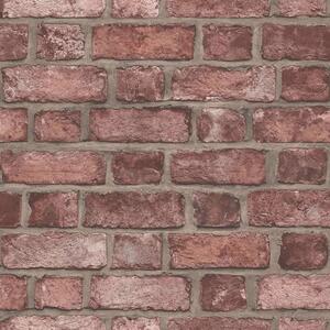 Noordwand Homestyle Wallpaper Brick Wall Red